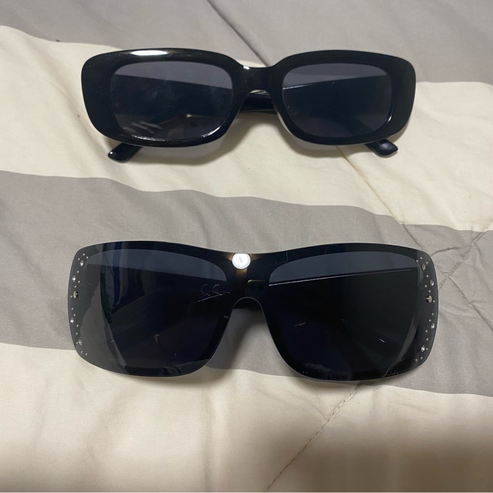 Y2K Sunglasses 2 Pairs